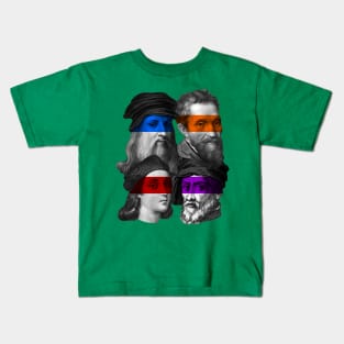 Art Ninjas Kids T-Shirt